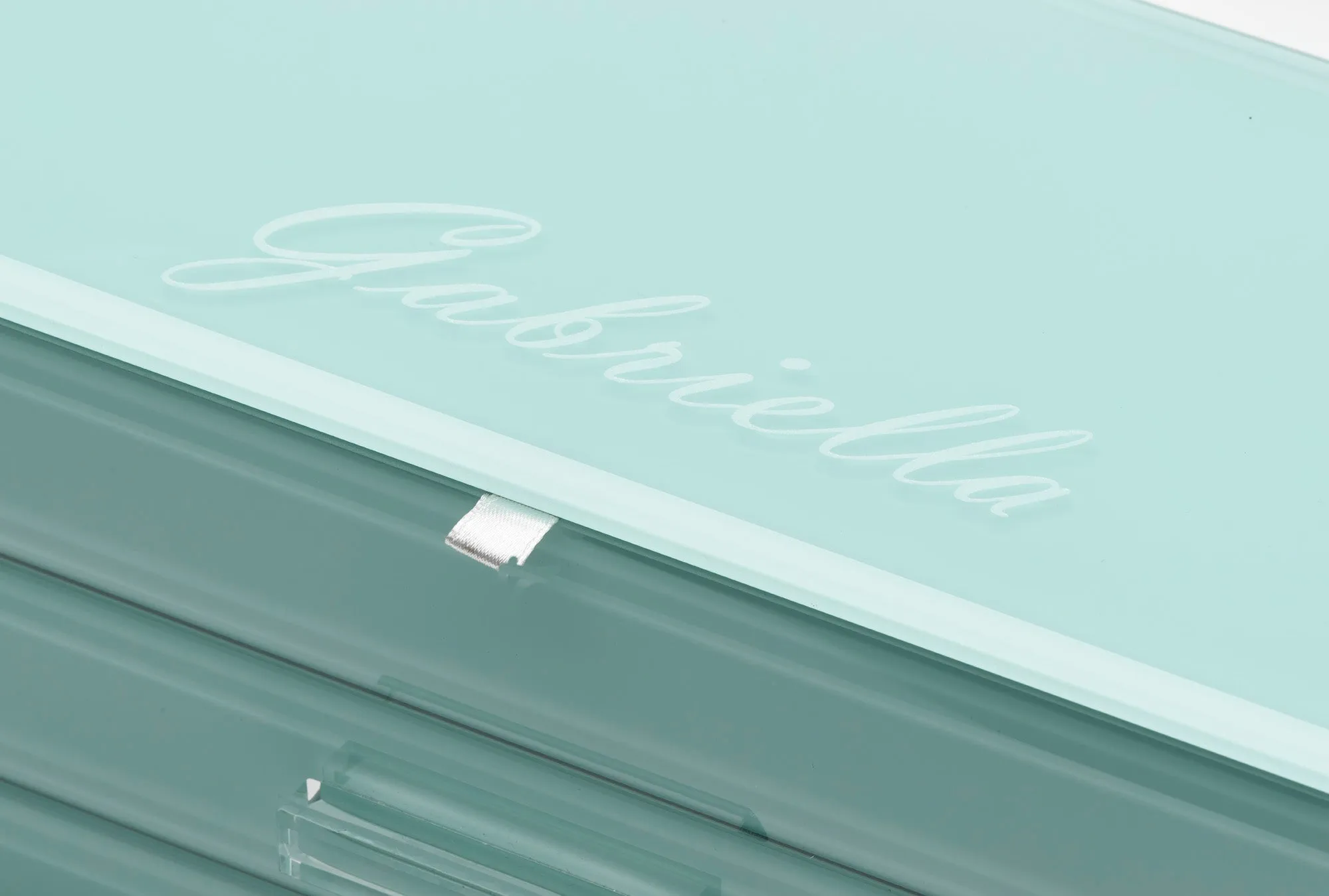 GABRIELLA Mint Large Jewellery Box