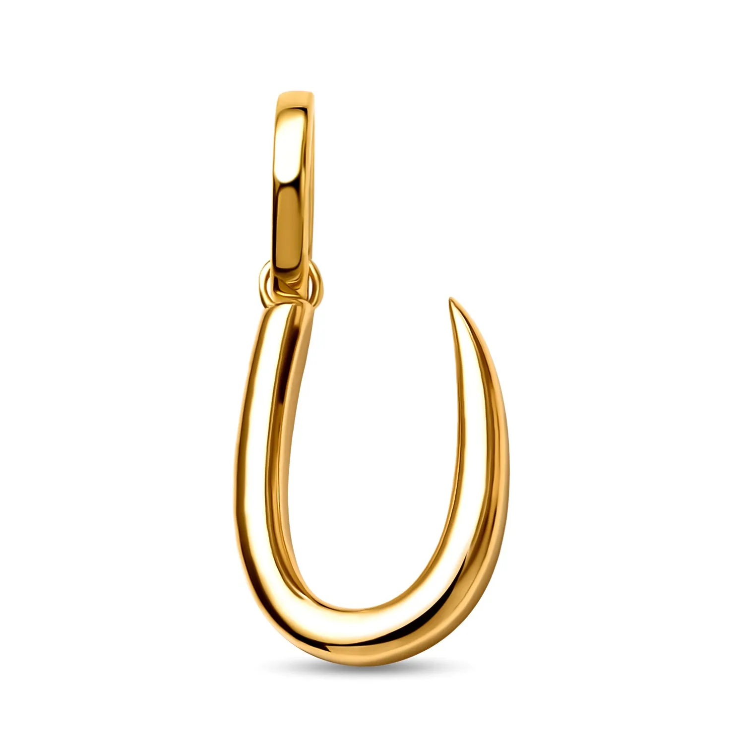 Molto Initial Charm Pendants