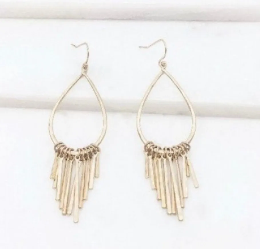 Multi Drop Bar Earrings