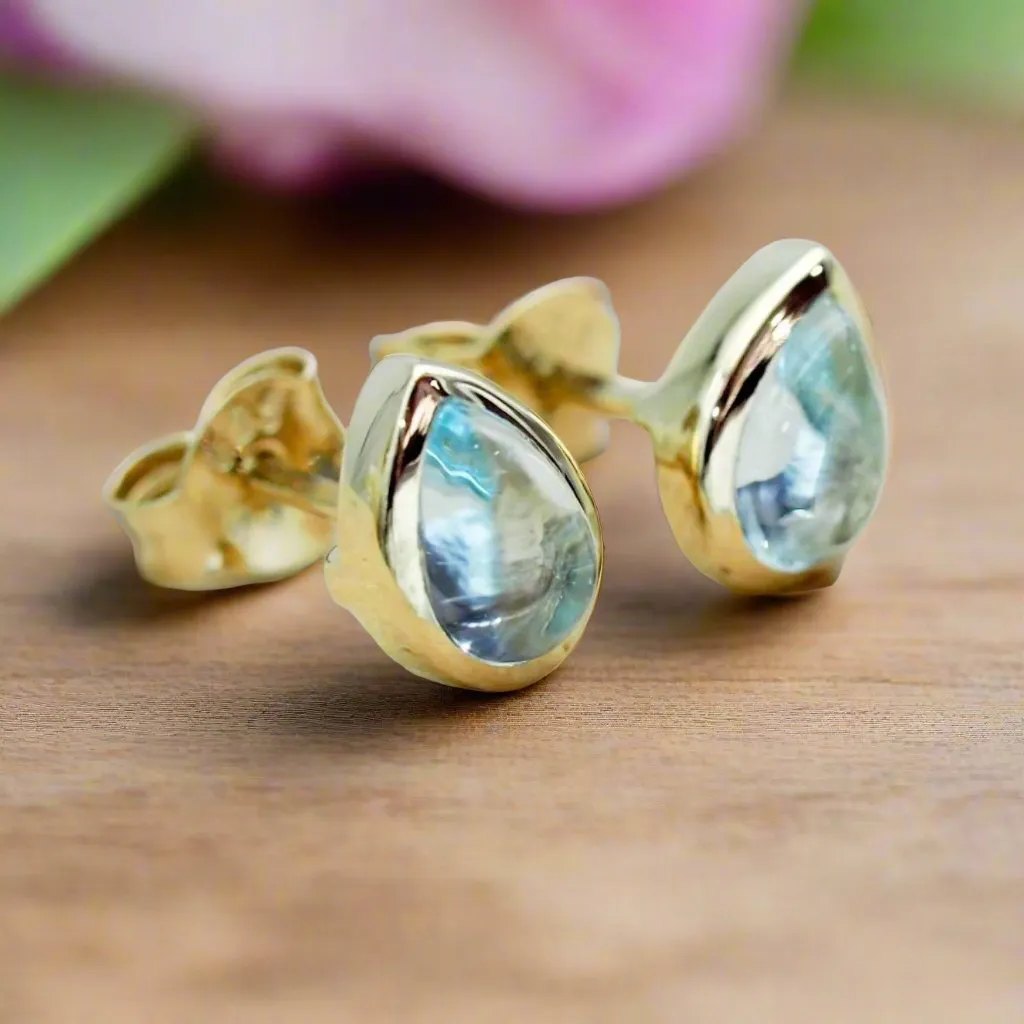 November Birthstone Earrings - Topaz