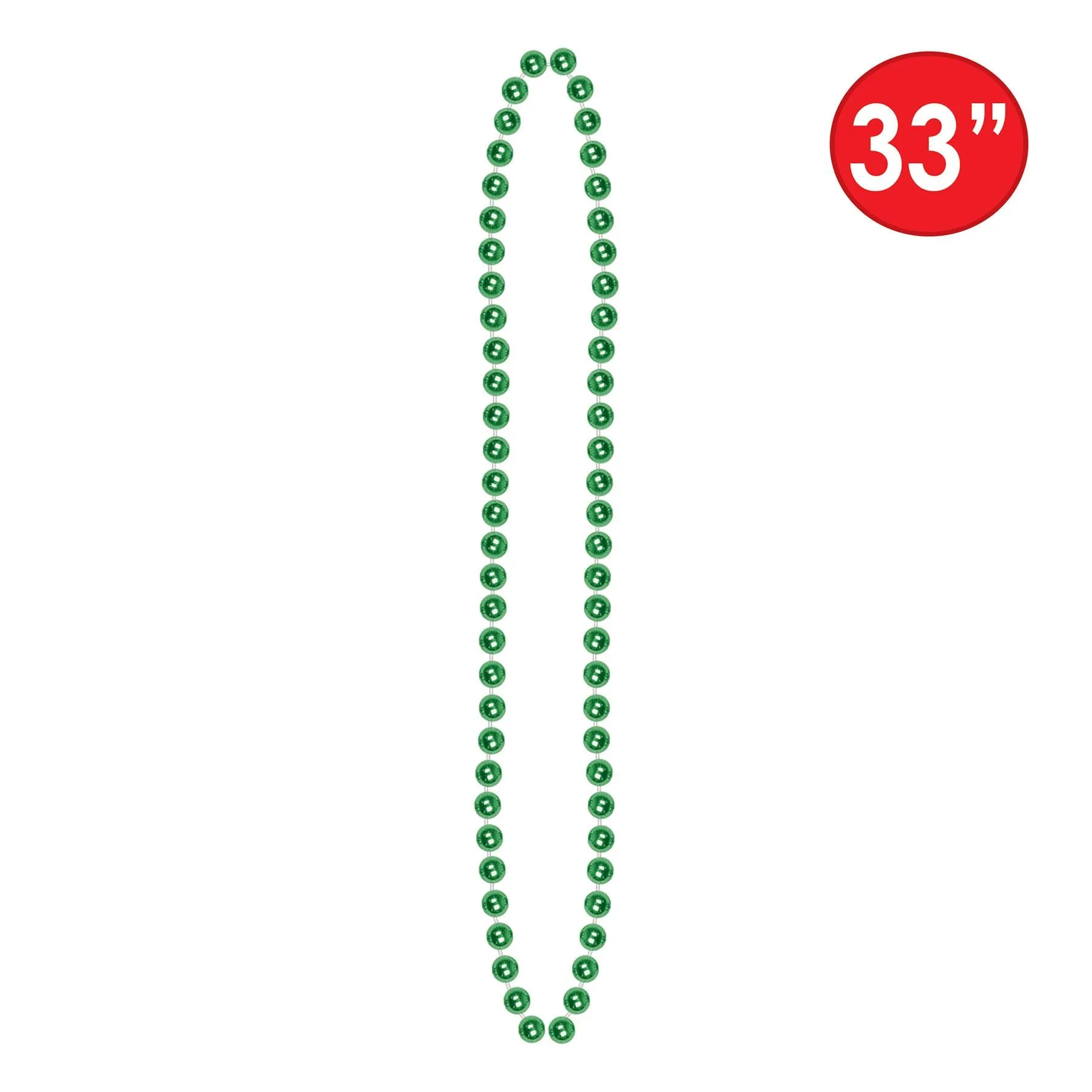 Party Bead Necklaces - Small Round, assorted colors