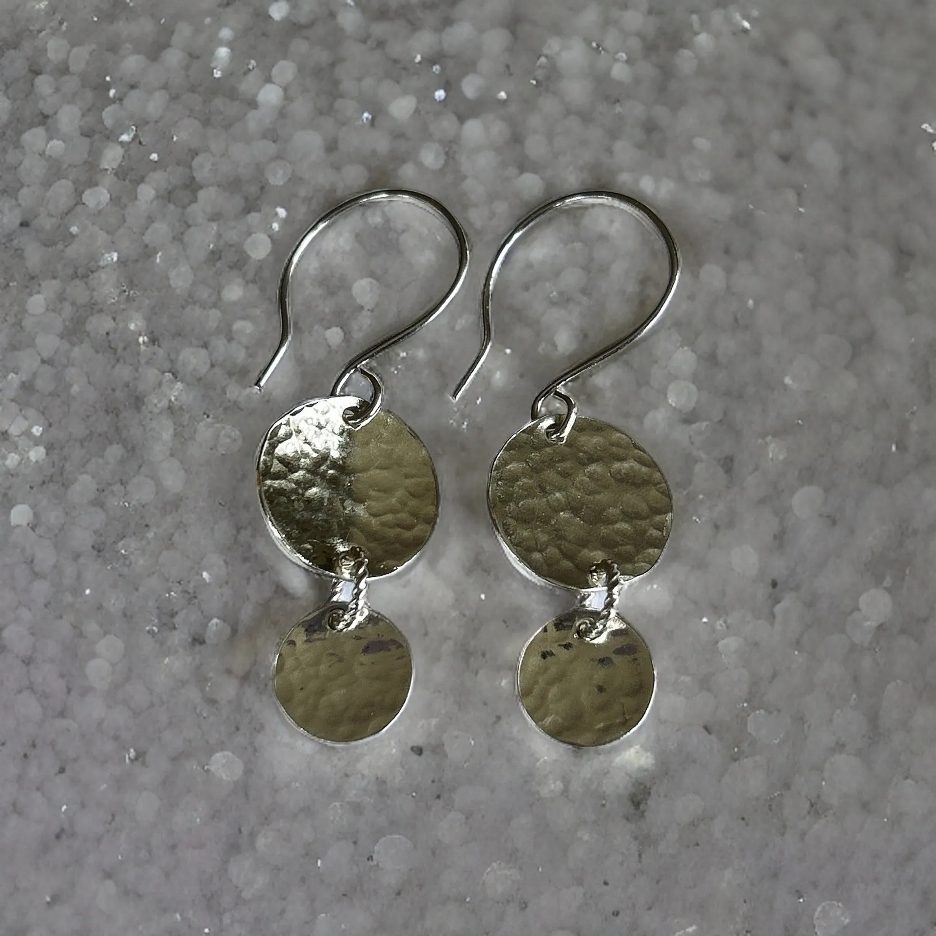 Silver Drop Earrings