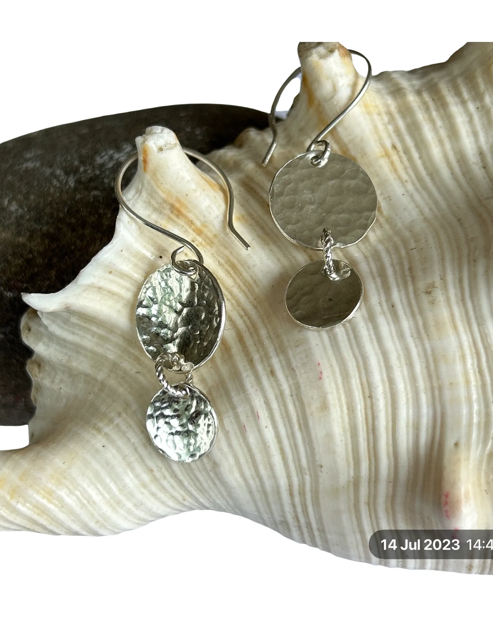 Silver Drop Earrings