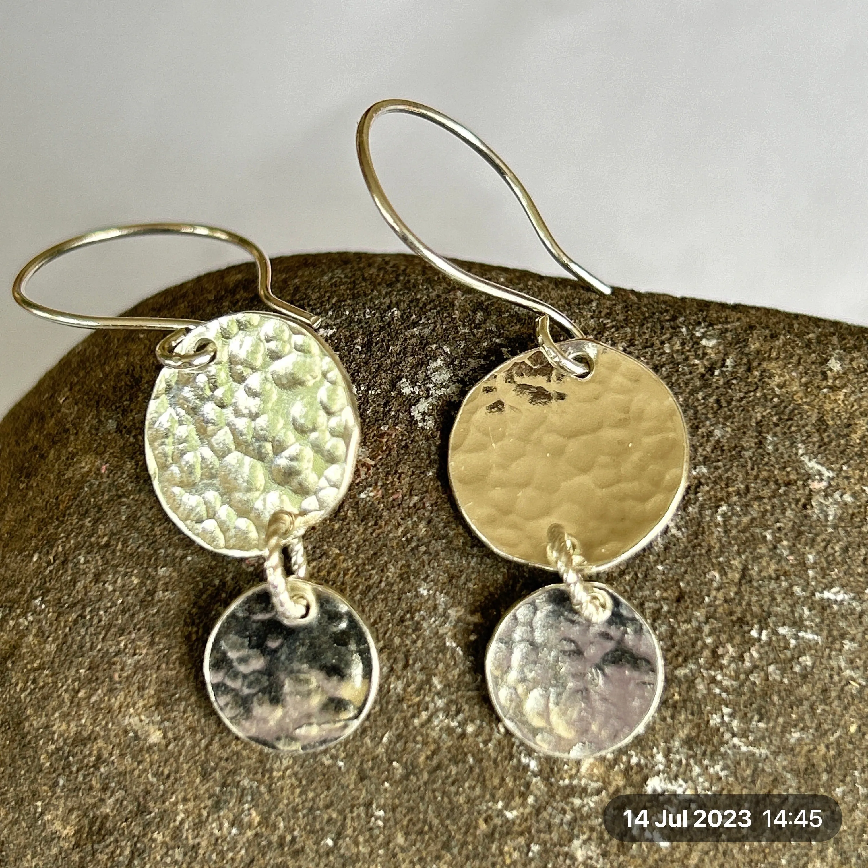 Silver Drop Earrings