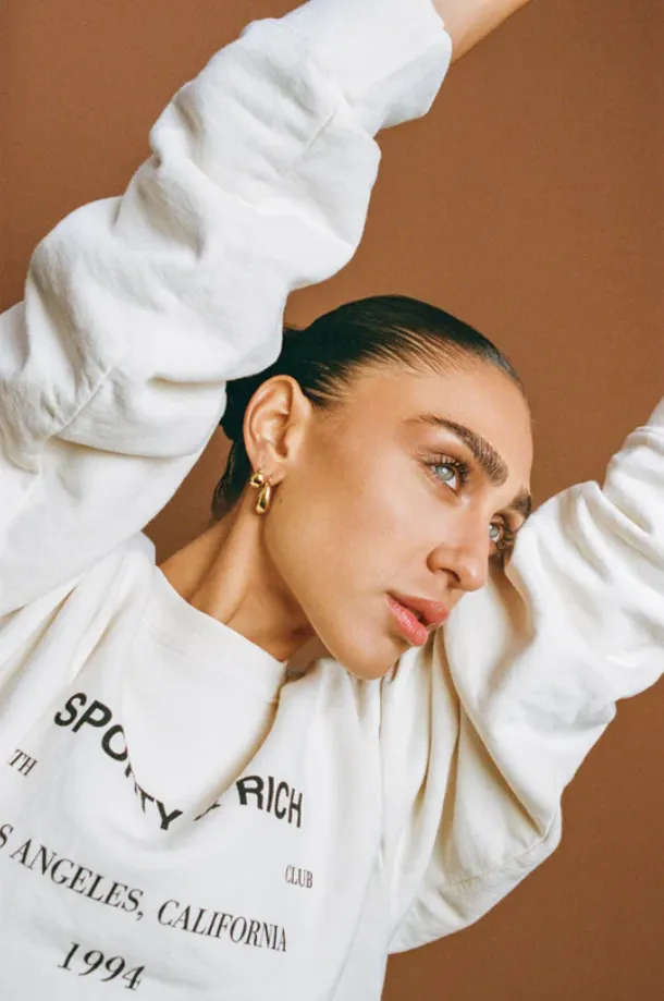 Tear Drop Earrings Gold