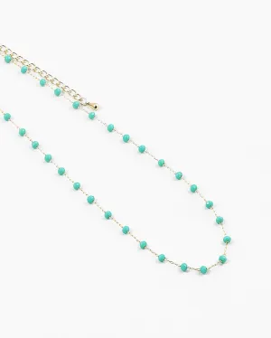 Turquoise Bead Choker